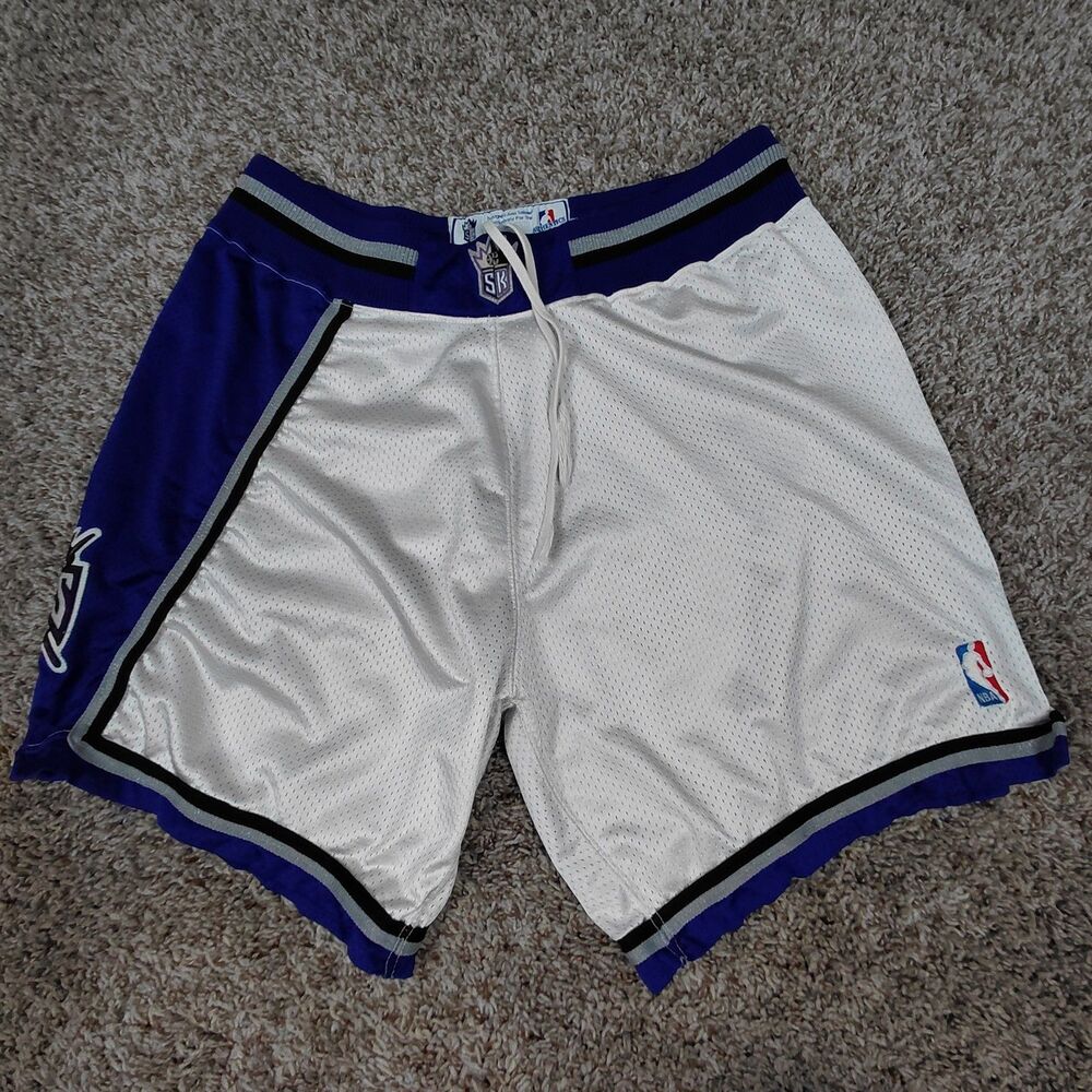 Vintage Starter Sacramento Kings Mahmoud Abdul-Rauf Player Issued Shorts Sz 38